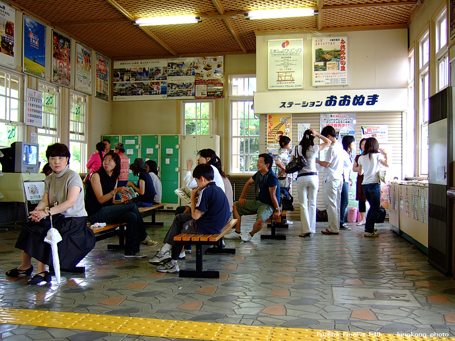 DSCF7313.jpg - 大沼公園駅內, http://www.hakodate.or.jp/komagatake/enjoy/onuma.htm